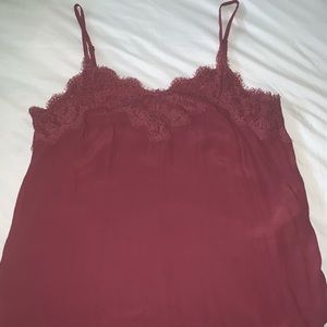 Abercrombie Lace Trim Cami
